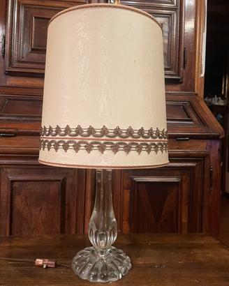 Lampada da tavolo in cristallo