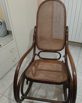 sedia a dondolo 