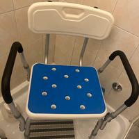 Sedia per doccia per anziani
