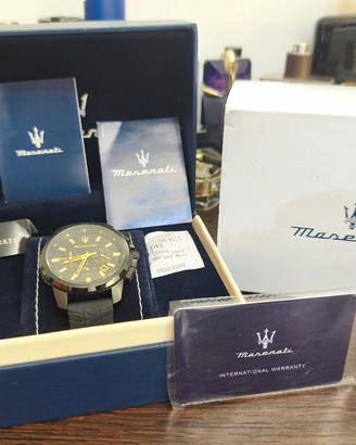 Orologio Maserati Gold black 