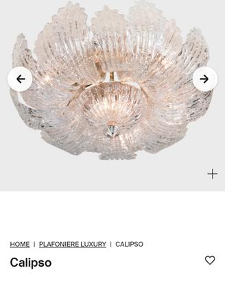 lampadario da soffitto vetro di murano