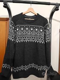 Maglione uomo Celio grigio fantasia – taglia M