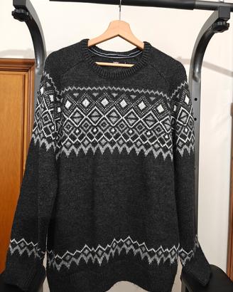 Maglione uomo Celio grigio fantasia – taglia M