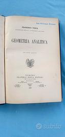 libri Rari - Geometria Analitica 1890