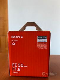 Obiettivo SONY 50mm F1.8 E-mount (SEL50F18F)
