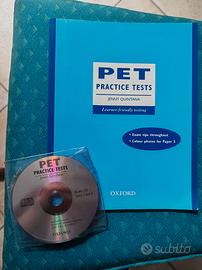 Libro inglese PET Practice Tests