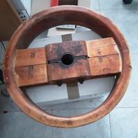 VINTAGE PULEGGIA IN LEGNO