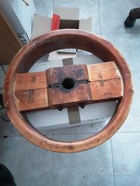 VINTAGE PULEGGIA IN LEGNO