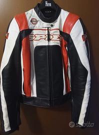 giubbotto moto pelle donna 