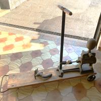 Vecchia pompa di travaso vino