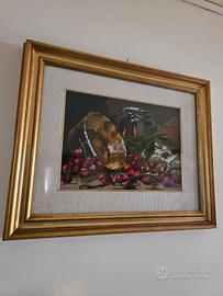 Quadro punto a croce anni 90