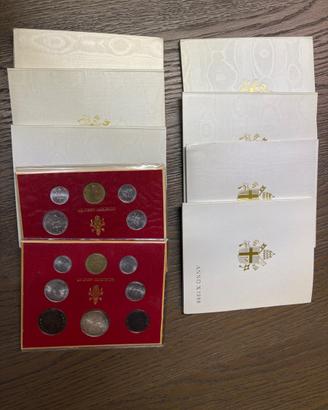 Monete divisionali Ag Vaticano