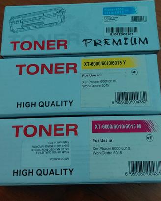 Toner compatibili stampante laser a colori XEROX