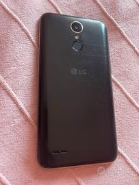 Lg k10 del 2017 nero con scatolo e cover