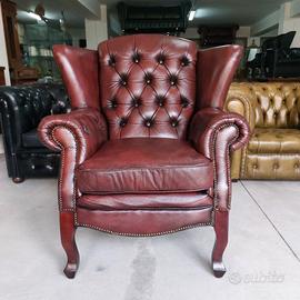 Poltrona chesterfield bergere... chester vintage 
