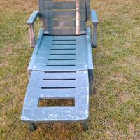 Sdraio da giardino pieghevole 