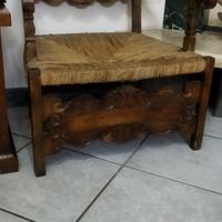 poltrone antiche basse
