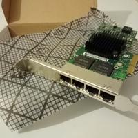 Scheda Gigabit 4 porte per fw/server (Intel)