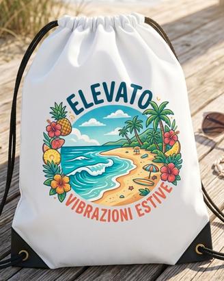 Sacca Zainetto Coulisse Mare Sport - Vari Modelli