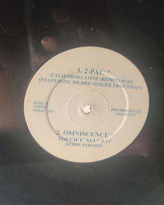 Disco mix vinile 5 tracce tra cui il mitico 2pac