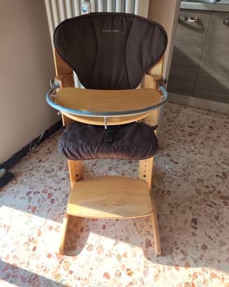 SEDIA EVOLUTIVA BEBE' CONFORT CON VASSOIO E RIPIAN