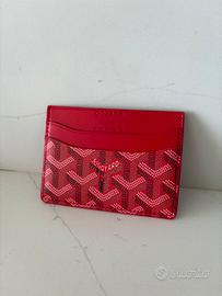 Portacarte Goyard Saint Supliece Rosso