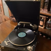 Grammofono Columbia mod. 201 vintage