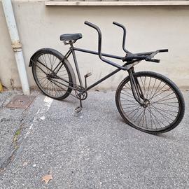 bicicletta da macellaio da restauro 