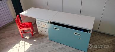Scrivania Bambini IKea Completa 