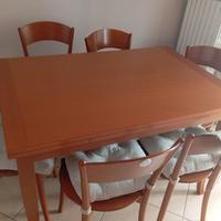 Tavolo Calligaris allungabile ciliegio