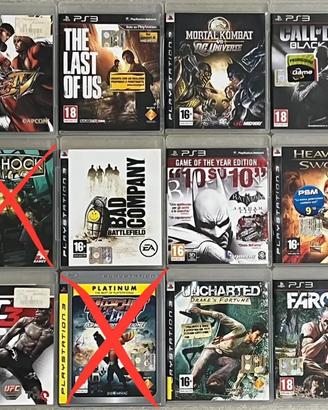 Lotto giochi ps3