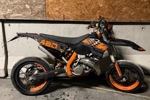 KTM exc 125 OMOLOGATO MOTARD