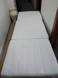 letto pieghevole con materasso