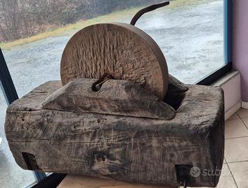 mola antica per affilatura 