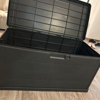 Baule portaoggetti da esterno