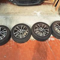 gomme termiche cerchi in lega Audi vw