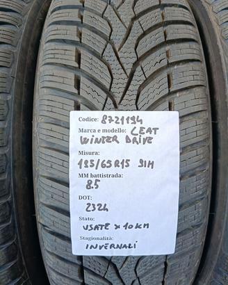 4 GOMME USATE INVERNALE 1956515 - CP8721194