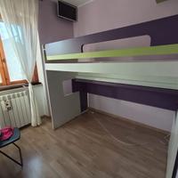 🛏LETTO A SOPPALCO PER CAMERETTA -Materasso/Topper