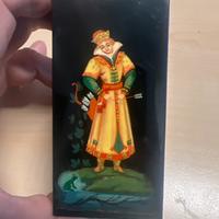 Scatola Russa in lacca secolo scorso