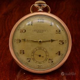 orologio da tasca in argento 1920 funzionante 