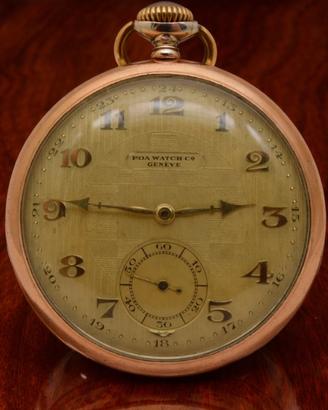 orologio da tasca in argento 1920 funzionante 