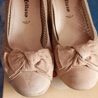 Melluso scarpe ballerine con zeppa. Calzano n°39