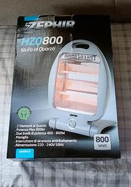 Stufa Elettrica Zephir al Quarzo 400W 800W