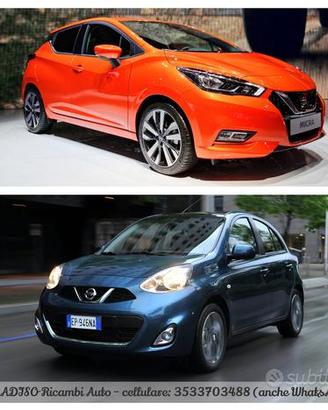 Ricambi nissan micra 2012-2026
