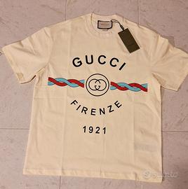 Gucci on sale maglia bianca