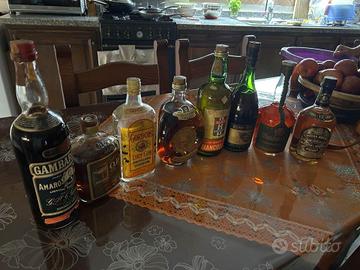 bottiglie anni 60/70