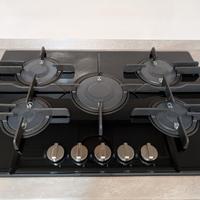 Piano cottura a metano Hotpoint 5 fuochi