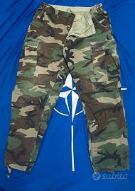 Woodland Camouflage Hot Weather Combat Trousers