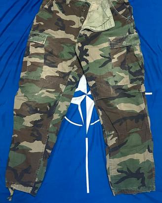 Woodland Camouflage Hot Weather Combat Trousers