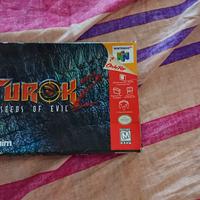 Turok 2 Nintendo 64 NTSC USA completo N64